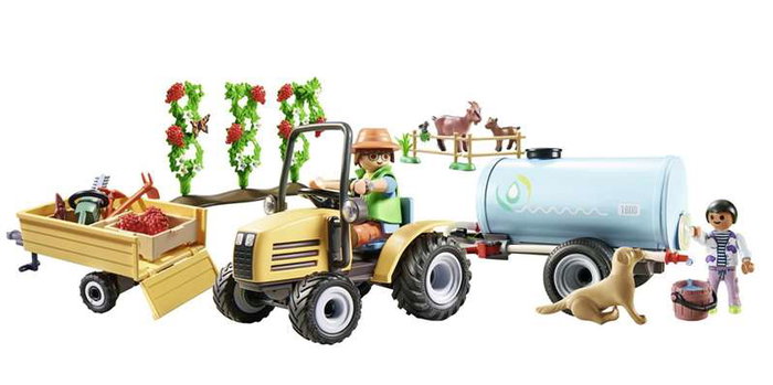 Playmobil Fermier avec tracteur et citerne 71442 Playmobil Fermier avec tracteur et citerne 71442