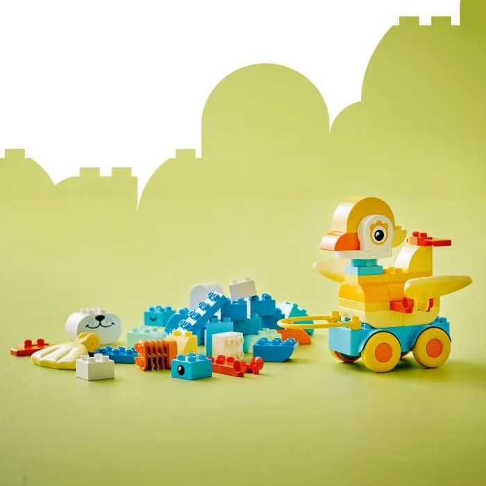 Lego 10448 Duplo Ma Ville Animaux Sur Roues 3-en-1 - Jeu de Construction pour Enfants Dès 2 Ans (Chien)