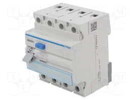HAGER Interrupteur différentiel 40A 300mA Type A 3+N