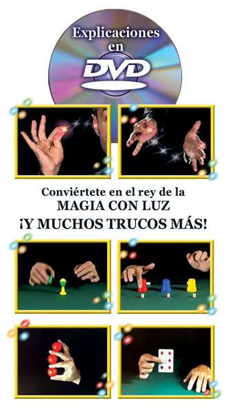 Educa Juego Magia Borras Kit de magie avec lumière et 150 tours - Jeu en espagnol et anglais, instructions en espagnol