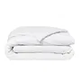 Today Housse de couette Essential - 240x260 cm pour 2 personnes - 100% Coton uni - Couleur Craie