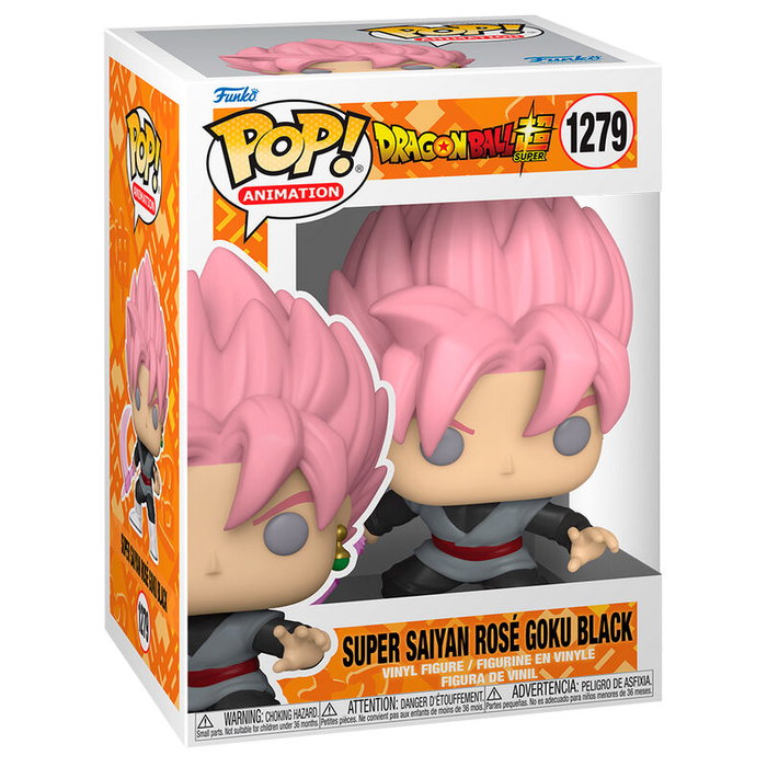 Funko Pop! Figurine Vinyle Dragon Ball Super - Goku Super Saiyan Rosé (Goku Black), 9-11 cm Funko Pop! Figurine Vinyle Dragon Ball Super - Goku Super Saiyan Rosé (Goku Black), 9-11 cm