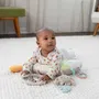 Ingenuity Tapis d'éveil Sylvi pour le temps sur le ventre du bébé avec jouets sensoriels amovibles