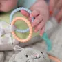 Ingenuity Tapis d'éveil Sylvi pour le temps sur le ventre du bébé avec jouets sensoriels amovibles