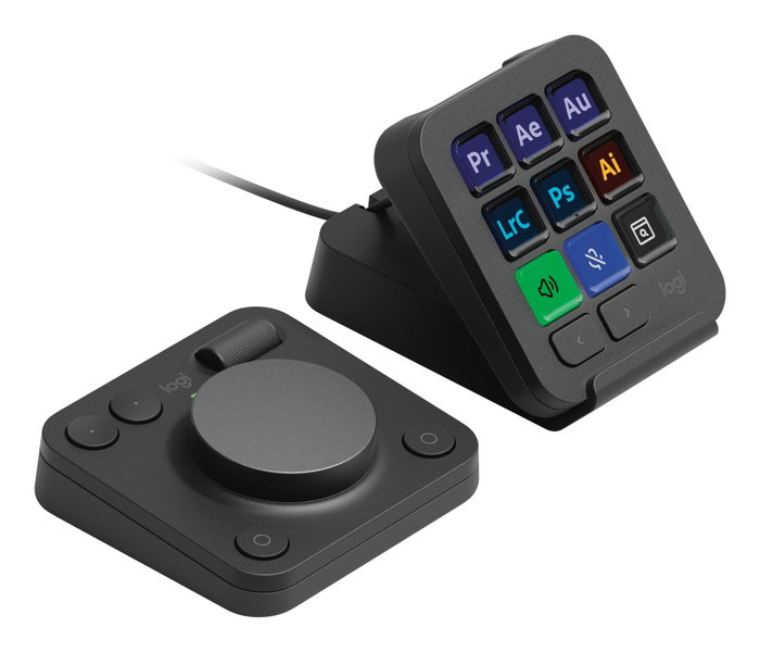 Logitech MX Creative Console Graphite Logitech MX Creative Console Graphite