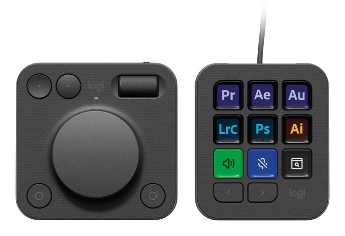 Logitech MX Creative Console Graphite Logitech MX Creative Console Graphite