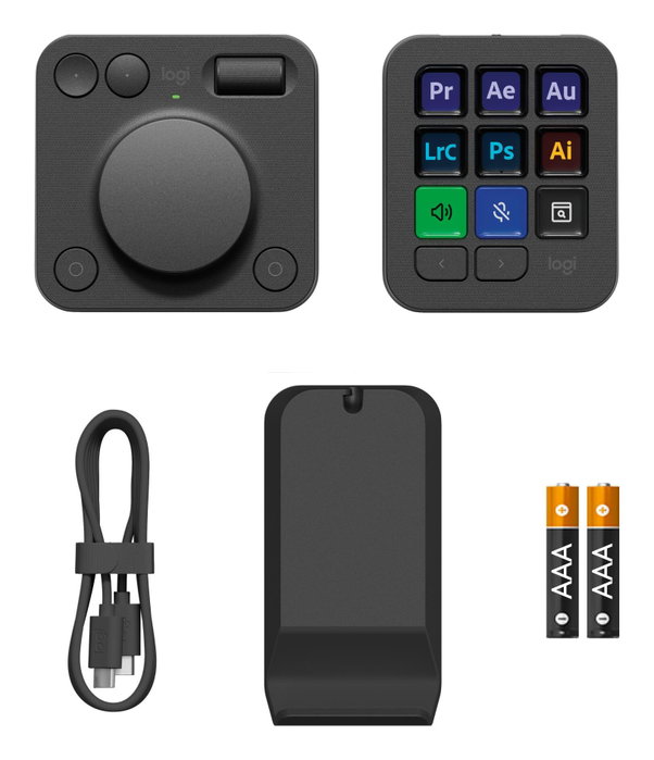 Logitech MX Creative Console Graphite Logitech MX Creative Console Graphite