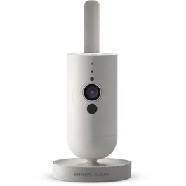 Philips Avent SCD953/26 - Vidéomoniteur connecté bébé avec surveillance vidéo HD, connexion sécurisée et longue portée - Blanc nacré (Silkwhite)