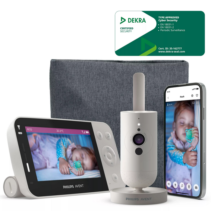 Philips Babyphone Avent Connected SCD953 / SCD953/26 - Videophone couleur gris Philips Babyphone Avent Connected SCD953 / SCD953/26 - Videophone couleur gris