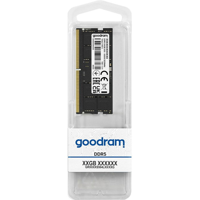 GoodRam GR5600D564L46S/16G 16 GB DDR5 5600 MHz CL46 memòria RAM GoodRam GR5600D564L46S/16G 16 GB DDR5 5600 MHz CL46 memòria RAM
