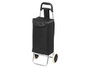 Kinvara Chariot de Courses 24 L Noir 78.5 x 33 x 6 cm en Plastique et Métal (Set de 8)