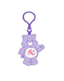 Cerdá T.Unica 16 pinces à sachets Care Bears, peluche violette, pour enfants dès 3 ans