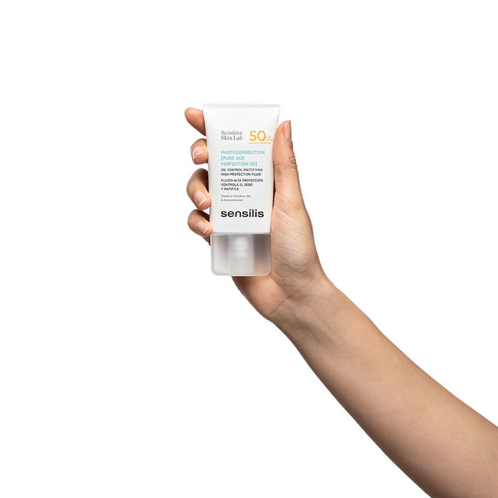 Sensilis PHOTOCORRECTION PURE AGE PERFECTION 50 Fluide Haute Protection SPF 50 Matifiant 40 ml