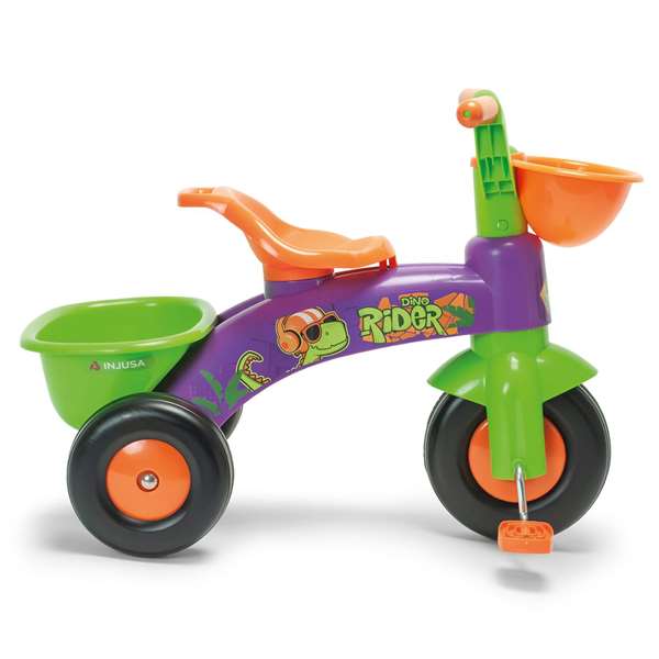 Injusa DINORIDER - Tricycle enfant Baby Trico 62x46x42 cm, âge recommandé 10 mois