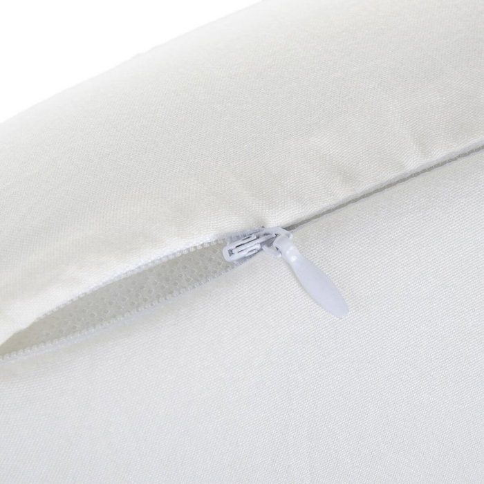 BigBuy Home Coussin Crème Carré Floral 40 x 40 cm