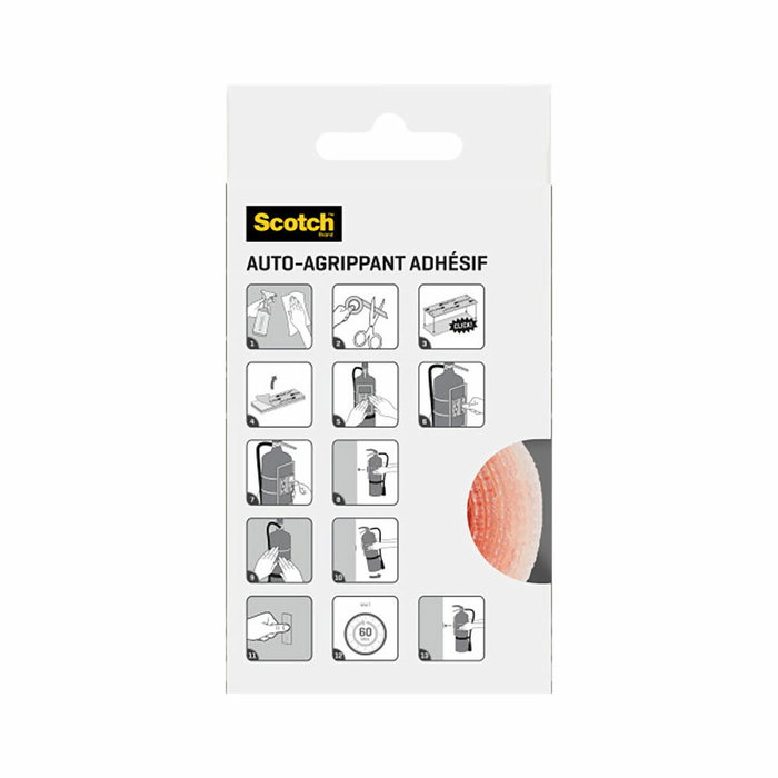 Ruban adhésif Scotch Transparent 25 mm x 1 m 1,5 m 5 kg 2 Pièces