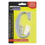 WOLFPACK LINEA PROFESIONAL Lettre Métallique C Argent Mat 10 cm