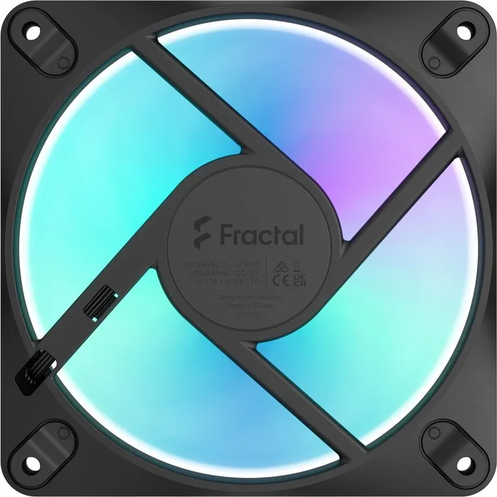 Fractal Design Dynamic 3 12 RGB Black Fractal Design Dynamic 3 12 RGB Black