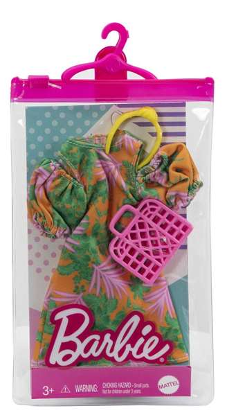 Mattel - Barbie - Look Complet et Accessoires de Mode - Modèles Assortis - Produit en Langue Espagnole/Portugais