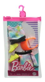 Mattel - Barbie - Look Complet et Accessoires de Mode - Modèles Assortis - Produit en Langue Espagnole/Portugais