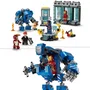 LEGO Marvel 76315 Le Laboratoire d'Iron Man : la Salle des Armures - Jouet de Construction 384 Pièces avec 5 Figurines, pour Enfants de 8 Ans et Plus