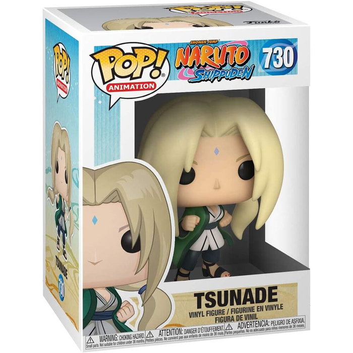 Funko Pop Naruto - Lady Tsunade - Figure en vinile de 9 cm avec fenêtre cadeau et boîte d'origine