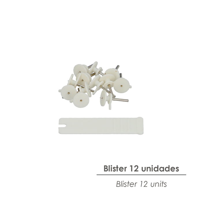 WOLFPACK LINEA PROFESIONAL Crochet à clouer 299d (blister de 12 unités)