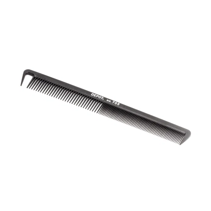 Depot Accessories No. 705 Carbon Peigne en plastique Noir Depot Accessories No. 705 Carbon Peigne en plastique Noir