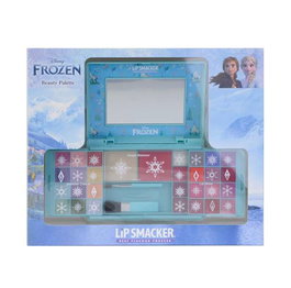 Markwins - Set de Maquillage Frozen avec Gloss, Fards et Brochettes - Coffret avec Miroir - 24 Brillants, Colorete, Bronzer - À Partir de 3 ans