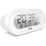 Mebus Réveil radio numérique 25808 blanc