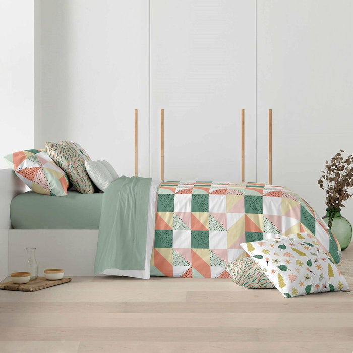 Housse de Couette Decolores Chloe 4 Multicouleur 175 Fils 260 x 240 cm Goulot de bouteille Housse de Couette Decolores Chloe 4 Multicouleur 175 Fils 260 x 240 cm Goulot de bouteille