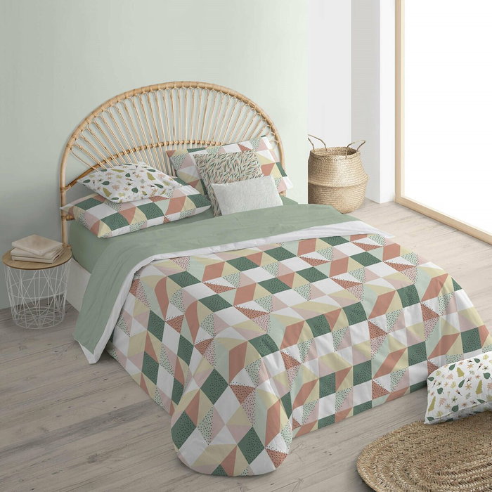 Housse de Couette Decolores Chloe 4 Multicouleur 175 Fils 260 x 240 cm Goulot de bouteille Housse de Couette Decolores Chloe 4 Multicouleur 175 Fils 260 x 240 cm Goulot de bouteille