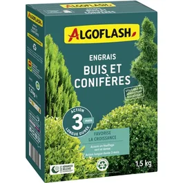 Algoflash Engrais pour buis et conifères 1,5 kg