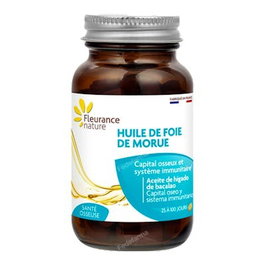 FLEURANCE NATURE Huile de foie de morue 10 capsules