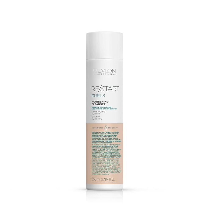 Revlon RE-START curls nourishing cleanser 250 ml pour cheveux bouclés Revlon RE-START curls nourishing cleanser 250 ml pour cheveux bouclés