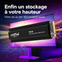Disque dur Crucial 2 TB SSD