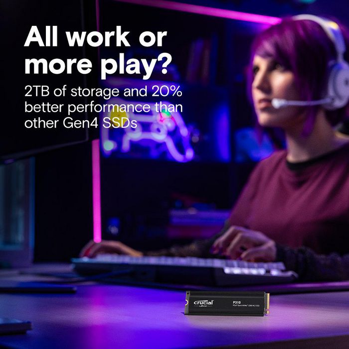 Crucial P310 2 To SSD NVMe M.2 Gen4