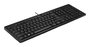 HP Clavier Filaire 125 - ESP (Espagnol) pour la Productivité Quotidienne, Confortable avec Revêtement Antimicrobien