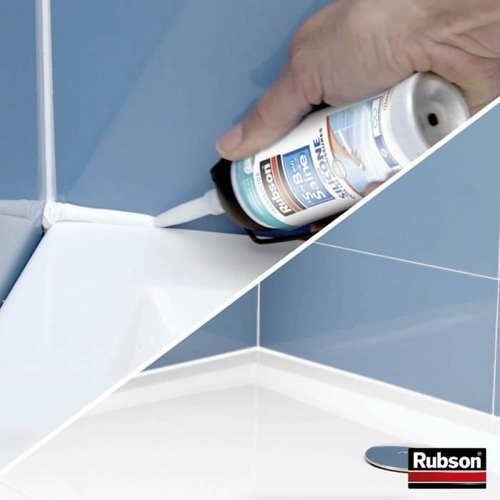 Rubson Silicone carrelage transparent 200 ml Rubson Silicone carrelage transparent 200 ml