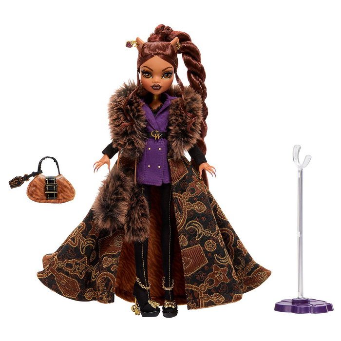 Monster High - Poupée Clawdeen Wolf De Luxe - Muñeca Monster High Clawdeen De Luxe Jdr66 Mattel