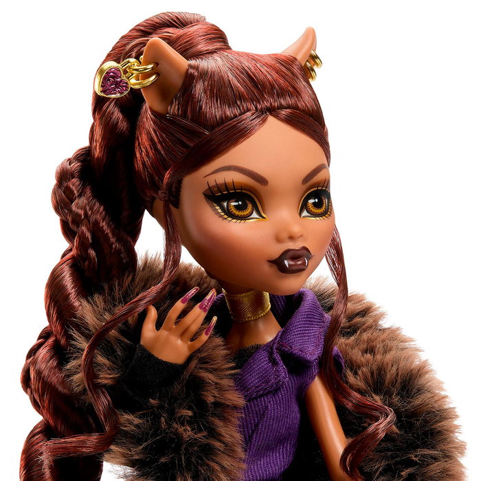 Monster High - Poupée Clawdeen Wolf De Luxe - Muñeca Monster High Clawdeen De Luxe Jdr66 Mattel