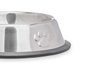 MASCOW Mangeoire métallique pour animaux 16cm avec détails en caoutchouc