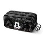 Karactermania Estuche Portatodo Trick Fan 2.2 Mickey Mouse - Trousse scolaire à 3 compartiments avec zip - En ripstop résistant - 23x10x11 cm