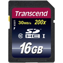 Transcend Carte SDHC Premium UHS I 16 Go Class 10