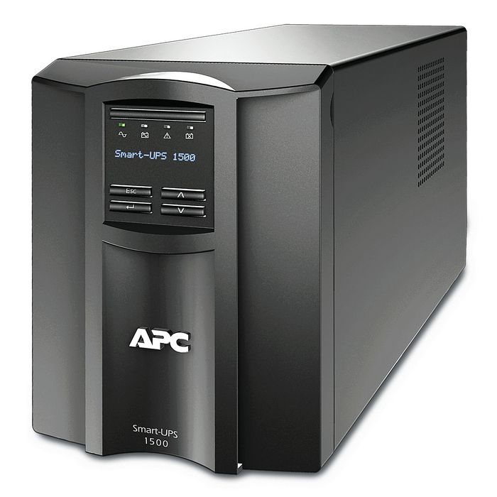 APC Smart-UPS SMT1500IC 1500VA 1000W Line-Interactive Onduleur avec USB et RS-232, 8 Prises C13 APC Smart-UPS SMT1500IC 1500VA 1000W Line-Interactive Onduleur avec USB et RS-232, 8 Prises C13
