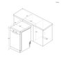 Lave-vaisselle Haier XF1C3TB1FX 45 cm