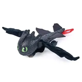 Spin Master Peluche Deluxe Krokmou 30 cm - Peluche dragon inspirée du film Dragons