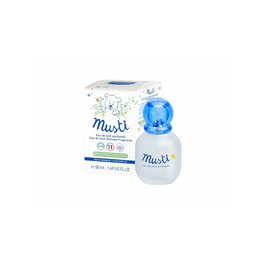 Mustela Musti Eau de Soin pour Bébé, Lotion Hydratante pour le Change, Flacon de 50 ml
