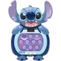 Lexibook Disney Stitch Jeu de Pop-It Électronique Fast Push avec 10 Bulles Lumineuses, Sons, 999 Niveaux, 6 Modes de Jeu, Compact, Bleu - Dès 6 Ans