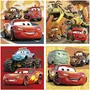 Educa - Puzzle Progressif Disney-Pixar Cars - Malette de 4 Puzzles (12, 16, 20, 25 pièces) - Dimensions 16x16 cm - Enfant à partir de 3 ans